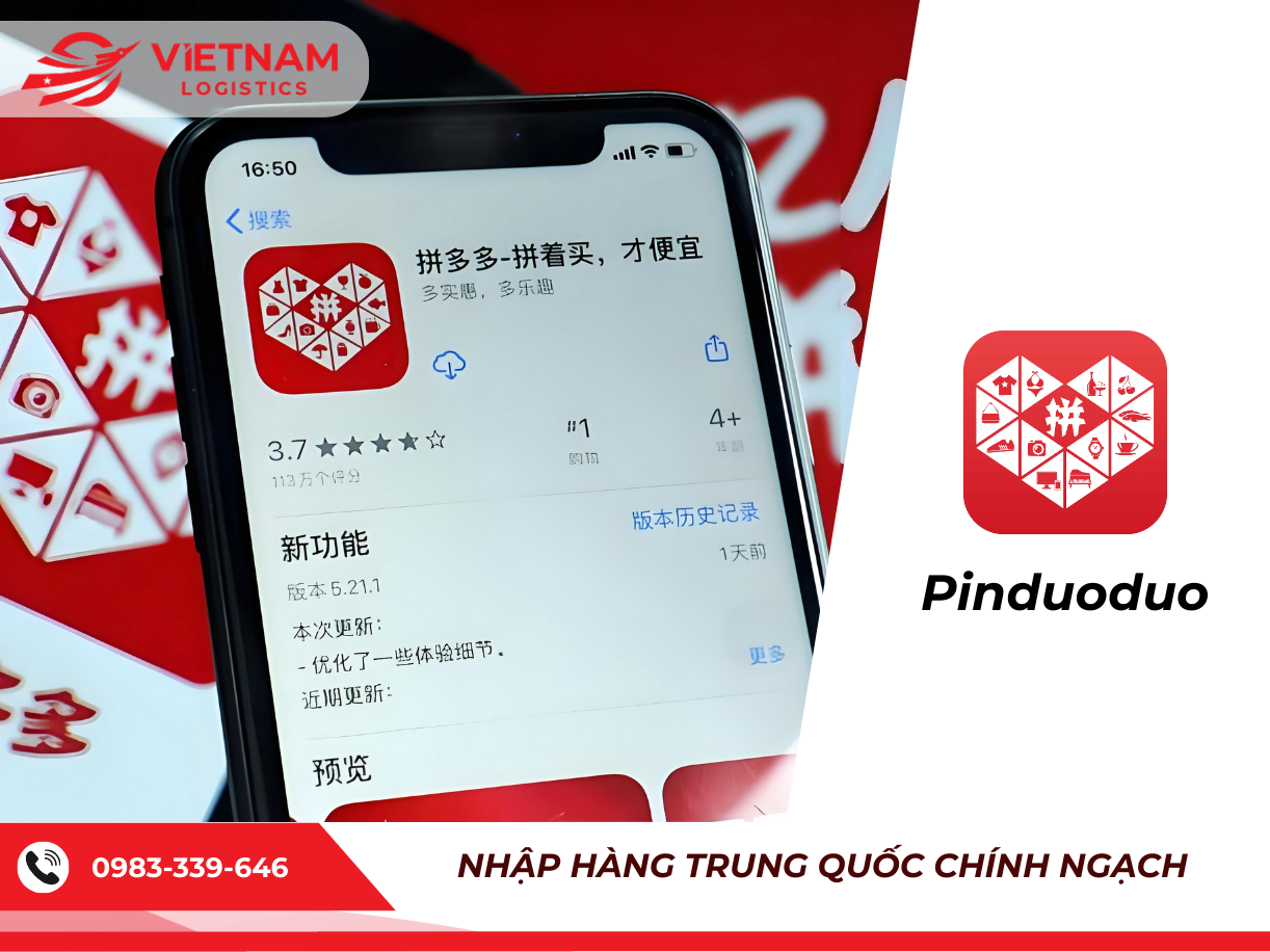App mua hàng Trung Quốc Pinduoduo